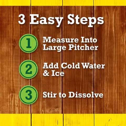 Drink Mix Lemonade Sugar Sweet 2-gal