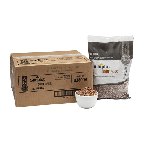 Simplot Good Grains Red Quinoa, 2.5 Pound -- 6 per case.