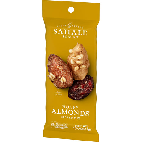 Sahale Snacks Honey Almond Glazed Mix, 1.5 Ounce -- 108 per case.