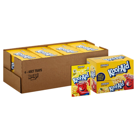 Kraft Kool Aid Lemonade Beverage, 0.23 Ounce -- 192 per case.