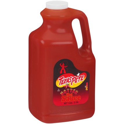Texas Pete Hotter Hot Sauce, 1 Gallon -- 4 per case.