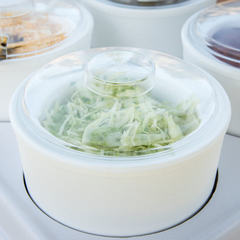Carlisle LID COLDMASTER® COLD CROCK SOLID LID CLEAR