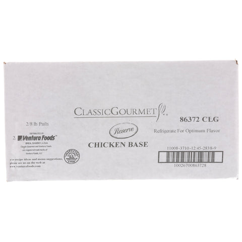 Ventura Foods Classic Gourmet Real Chicken Base, 8 Pound -- 2 per case.