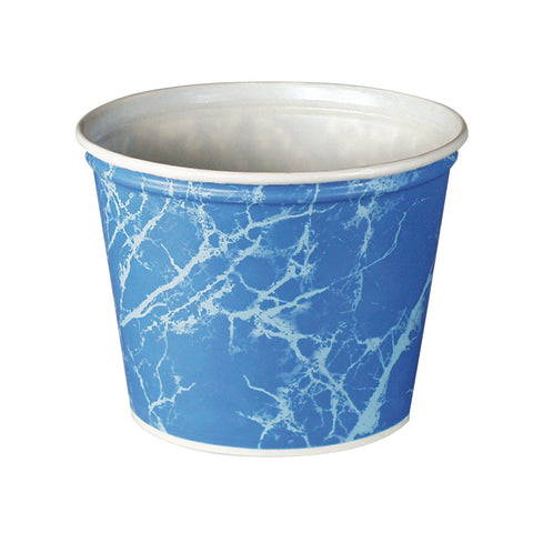 Solo Marble BUCKET PAPER WAXED DOUBLE WRAPPED MARBLE 165 OZ