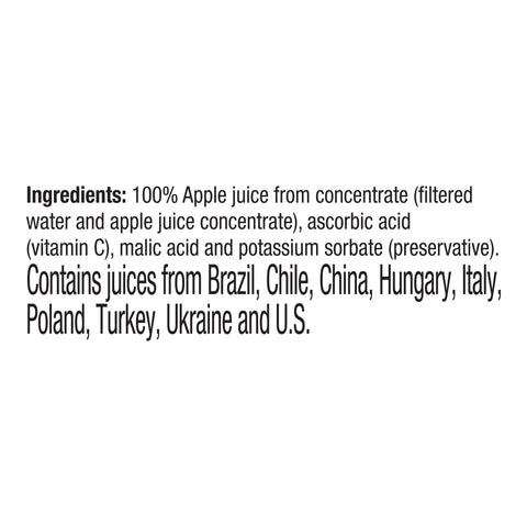 Tropicana JUICE APPLE SINGLE SERVE CARTON