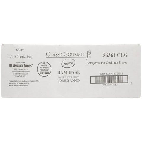 Ventura Foods Classic Gourmet Real Ham Base, 1 Pound -- 6 per case.