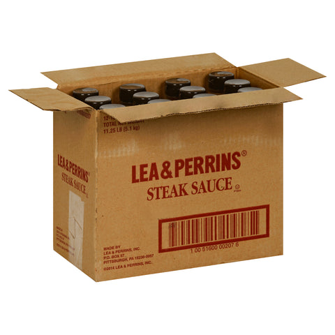 Lea and Perrins Traditional Steak Sauce, 15 ounce -- 12 per case