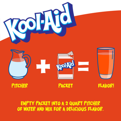 Kool-Aid Orange Unsweetened Drink Mix Envelope, 0.15 ounce -- 192 per case