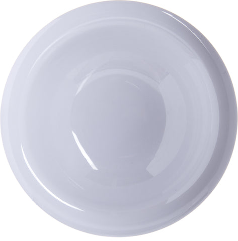 Carlisle BOWL RIMMED DURUS® MELAMINE WHITE 12 OZ