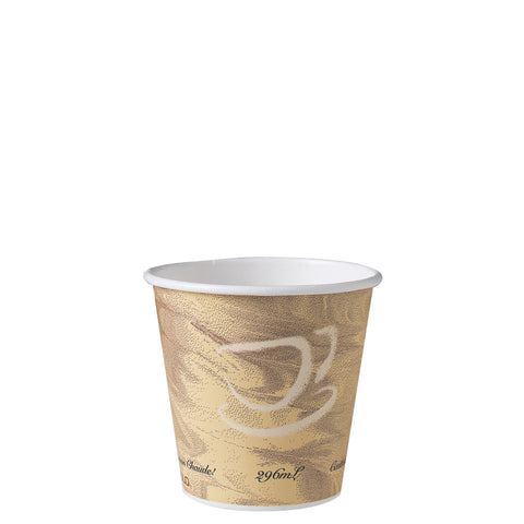 Solo Mistique® CUP PAPER HOT SQUAT SINGLE SIDED POLY 10 OZ