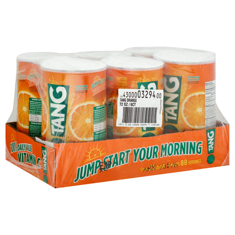 Tang Orange Powdered Beverage, 72 Ounce -- 6 per case.