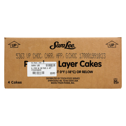 Sara Lee Frozen CAKE LAYER VARIETY PACK #2 PREMIUM UN-CUT ROUND 9