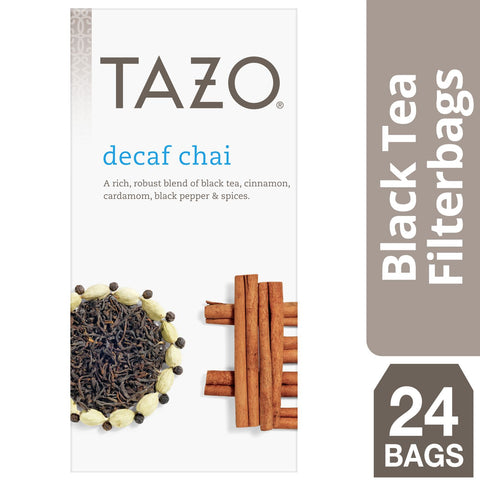 Tazo TEA BAG HOT BLACK CHAI DECAF