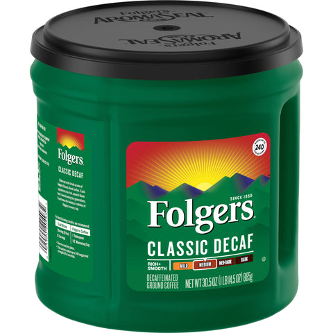 Folgers® COFFEE CLASSIC ROAST DECAF