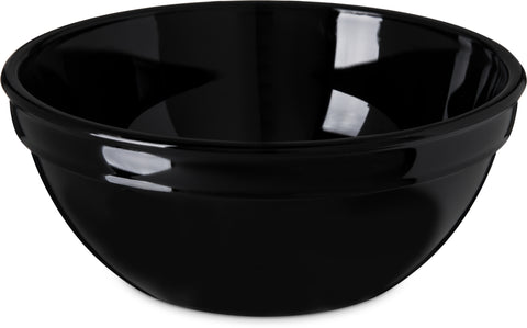 Carlisle BOWL NAPPIE POLYCARBONATE BLACK 15 OZ