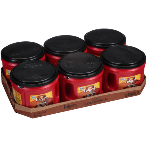 Folgers® COFFEE GROUND COLOMBIAN CANISTER