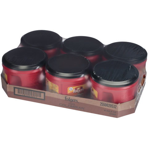 Folgers® COFFEE GROUND COLOMBIAN CANISTER