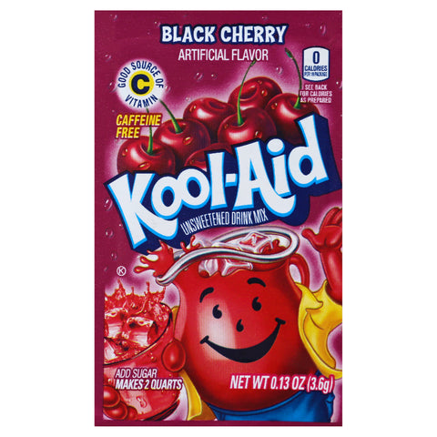 Kool-Aid DRINK MIX BLACK CHERRY POWDER STICK