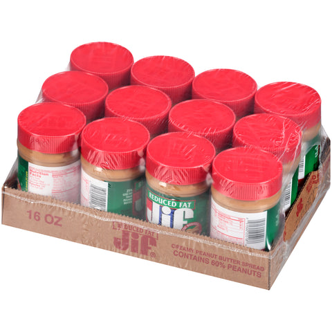 Jif Creamy Peanut Butter, 16 Ounce -- 12 per case.