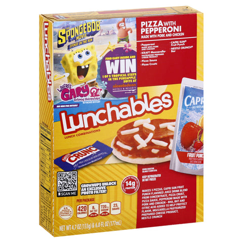 Lunchables OM LNCHBL PEPPERONI PIZZA