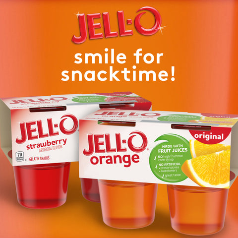Gelatin Orange Ready To Eat
