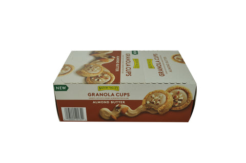Nature Valley Almond Butter Granola Cups, 14.88 Ounce -- 6 per case.