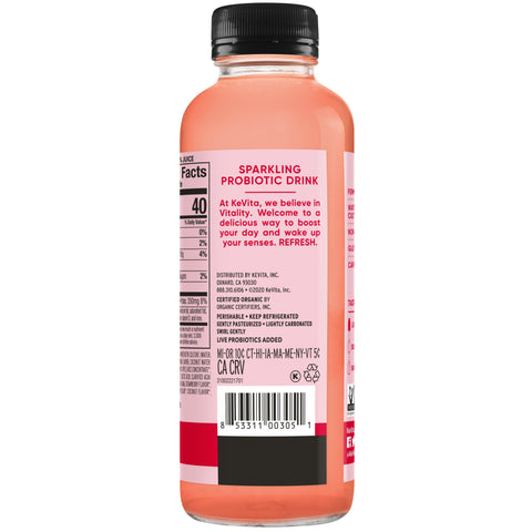 Kevita DRINK ORANGE STRAWBERRY/ACAI/COCONUT SPARKLING