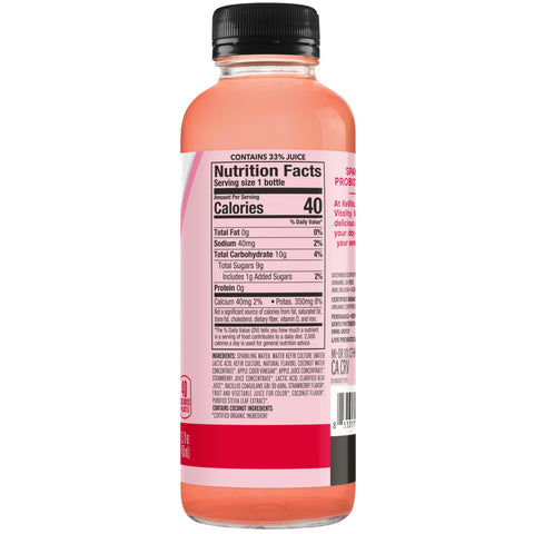 Kevita DRINK ORANGE STRAWBERRY/ACAI/COCONUT SPARKLING
