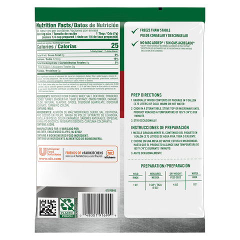Knorr® GRAVY MIX TURKEY 84129486
