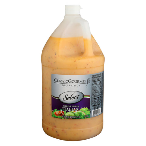 Ventura Foods Classic Gourmet Select Supreme Golden Italian Salad Dressing, 4 Gallon.