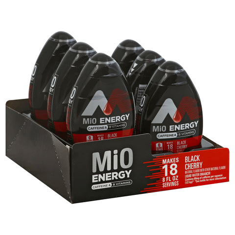 Mio Black Cherry Liquid Water Enhancer, 1.62 Fluid Ounce -- 12 per case.