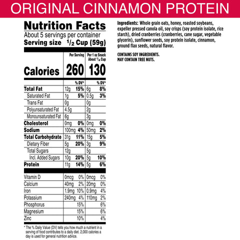 Bear Naked® GRANOLA CINNAMON ORIGINAL