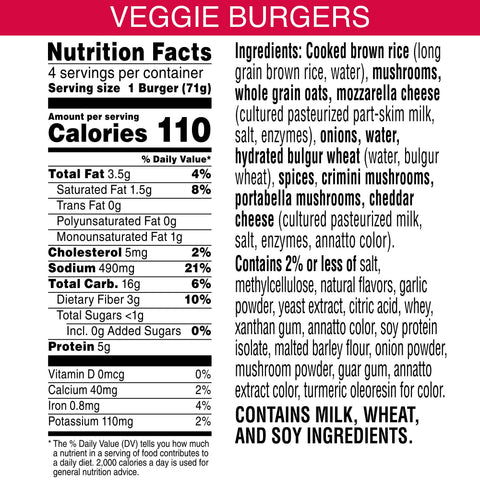 Gardenburger® VEGGIE BURGER ORIGINAL