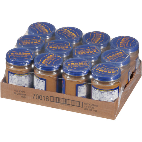Adams PEANUT BUTTER CREAMY NATURAL