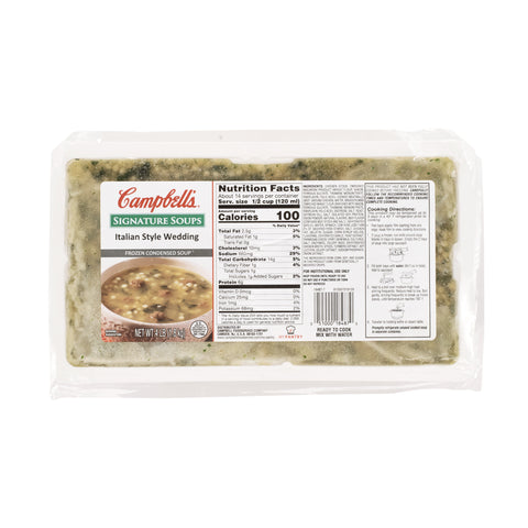 Campbells Signature Italian Style Wedding Soup, 4 Pound -- 3 per case