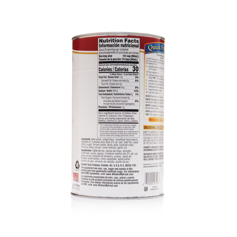 Campbells Brown Gravy, 50 Ounce Can -- 12 per case