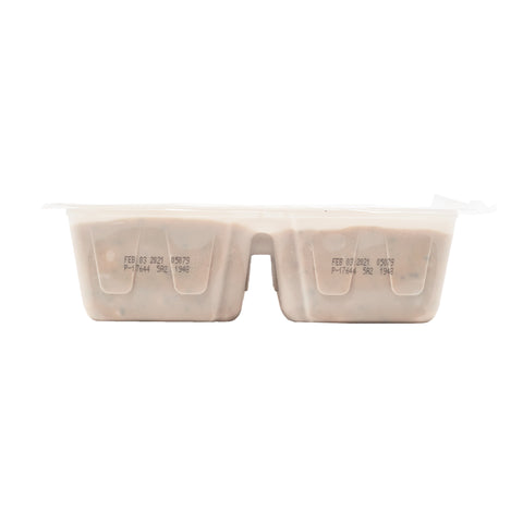 Well and Good Frozen Condensed Tuscan White Bean Soup with Chicken - 4 lb. tray, 3 per case
