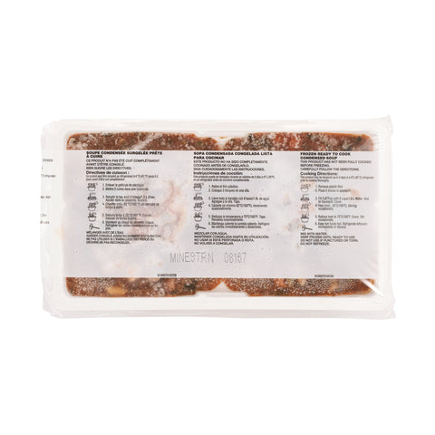 Campbell's Signature Minestrone Frozen Condensed Soup, 4 Pound Tub -- 3 per case