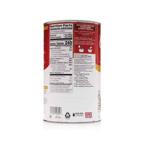 Campbells Chili Con Carne with Beans - 50 oz. can, 12 per case
