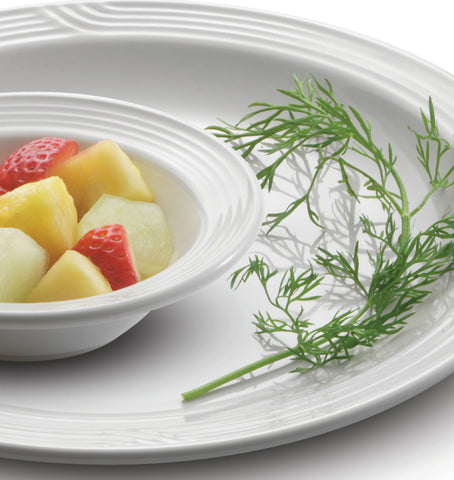 Plate Dinet® Entree White 9