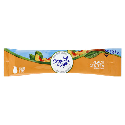 Crystal Light Peach Tea, 1.5 Ounce -- 12 per case.