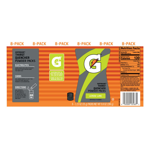 Gatorade DRINK MIX GATORADE POWDER STICK LEMON-LIME