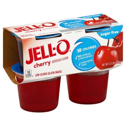 Jell O Sugar Free Cherry Gelatin Dessert, 12.5 Ounce -- 6 per case.