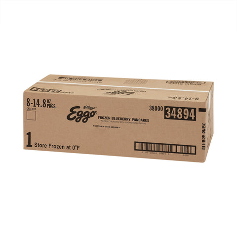 Eggo Blueberry Pancake, 1.23 Ounce -- 96 per case.