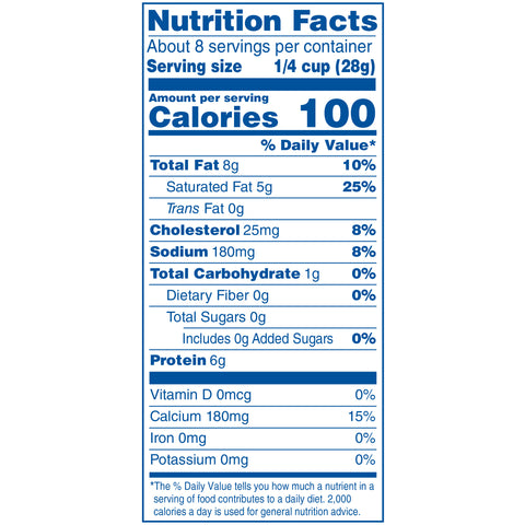 Kraft Finely Shredded Mexican Style Four Cheese, 8 Ounce -- 12 per case.