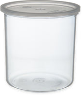 Carlisle CROCK CLASSIC™ W/ LID CLEAR 2.7 QT