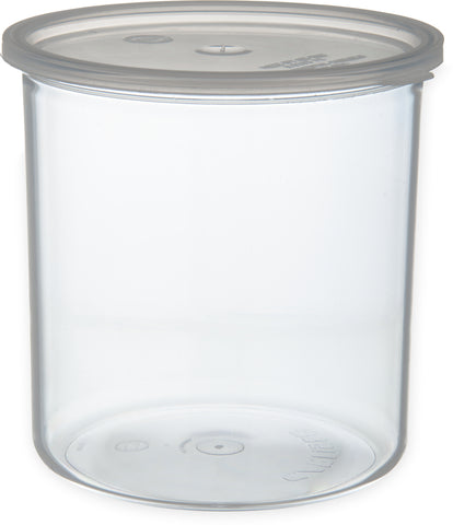 Carlisle CROCK CLASSIC™ W/ LID CLEAR 2.7 QT