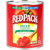 RedPack TOMATO DICED IN JUICE 3/4