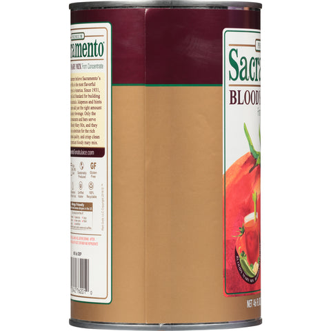 Sacramento BAR MIX BLOODY MARY CAN