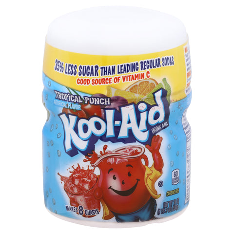 Kool-Aid Tropical Punch Beverage 12 Case 19 Ounce